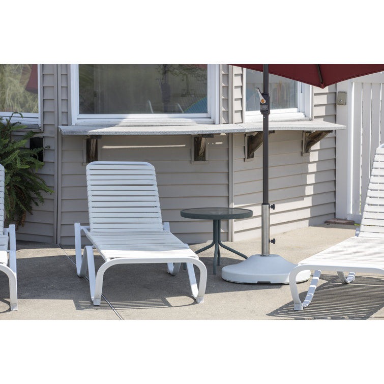 USWeight Fillable 120lb Capacity Free Standing Patio Umbrella Base & Reviews Wayfair